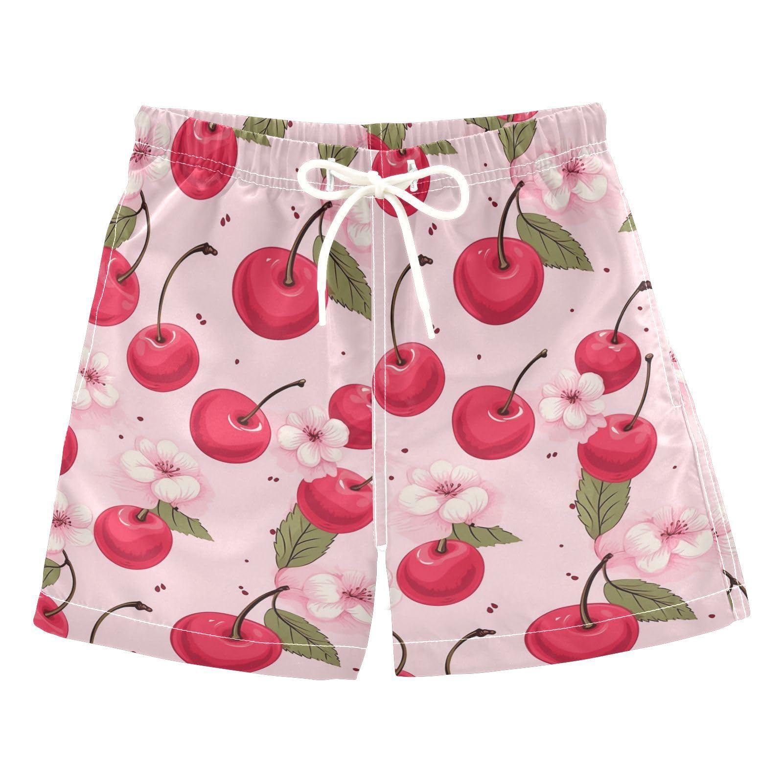senya Cherry Pink Boys Swim Trunks Toddler Shorts Swimwear Boardshorts