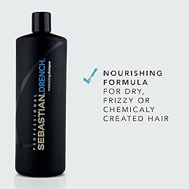 Sebastian Professional Drench Shampoo | Deep Moisturizing for Chemically Treated Hair | 33.8 fl oz