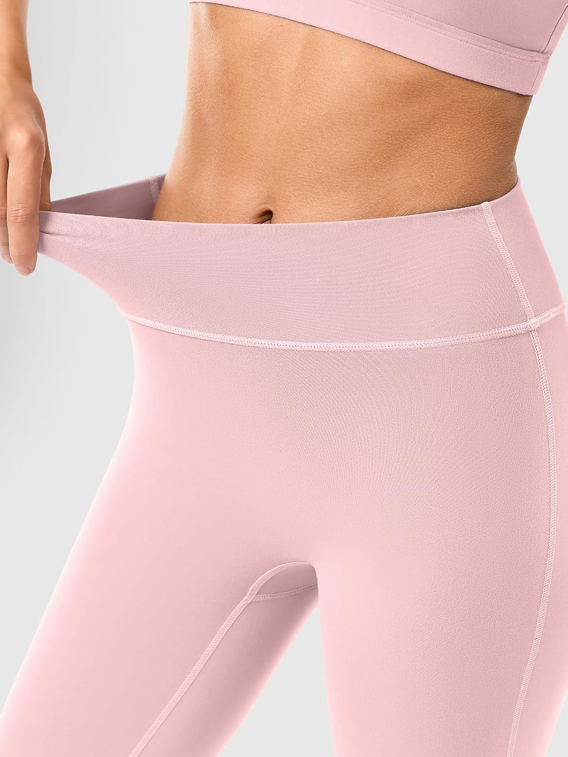 Women's Seamless Yoga Leggings - NO Pockets, Tummy Control & Squat Proof, Ultra Soft Pants for Yoga, Pilates, Gym Outfits - Image 2