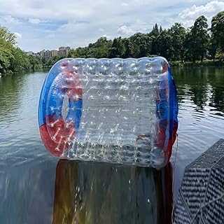 Walk On Water Walking Ball 2.5m Inflatable Water Walking Ball, Human Hamster Ball Giant Inflatable Ball Water Zorb Ball, Bubble Tea Cup Cover Water Ball ， for Summer Pool Party