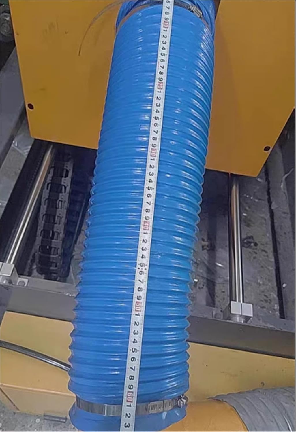 100cm Long PVC Flexible Ducting, Dryer Vent Hose, Bellows Flex Tube, for Factory, Kitchen Hood Vent Duct, 3-30cm Wide(80mm/3.15in)