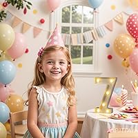 Vista 338 de Foaky LED Letter Lights Sign Marquee Light Up Letters Sign for Night Light Wedding/Birthday Party Battery Powered Christmas Lamp Home Bar