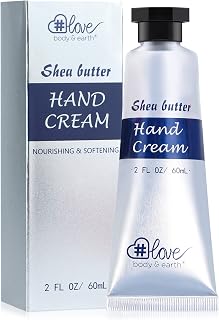 Hand Cream Gift Set for Dry Hands - Moisturizing Hand Cream Enriched with Shea Butter and Vitamin E, 2.0 oz/60ml Travel Size Lotion, Birthday Gift for Women