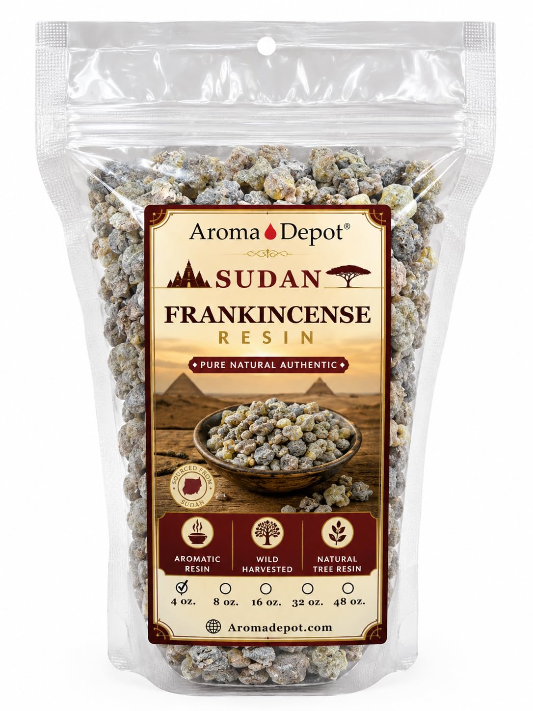 Amazon.com: 4 oz. Sudan Frankincense Resin – Boswellia Papyrifera