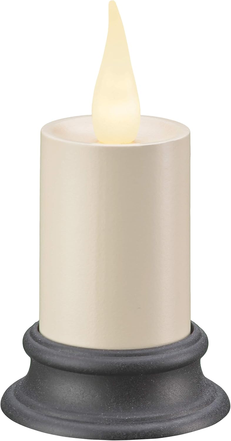 Xodus Innovations FPC1610A Battery Operated Flameless 3 inch Votive Candle with 3D Warm White Flickering Flame and 6 Hour Automatic Timer for Weddings, Parties or Holiday Decorations