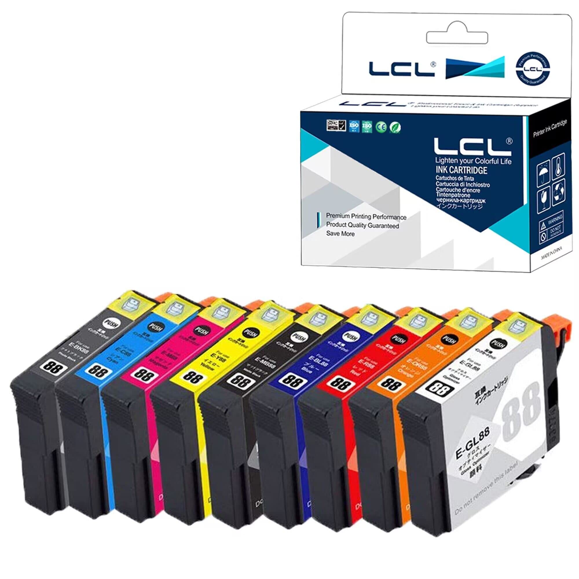 Amazon.co.jp: LCL エプソン用 IC9CL88 IC88 ICBK88 ICC88 ICM88 ICY88
