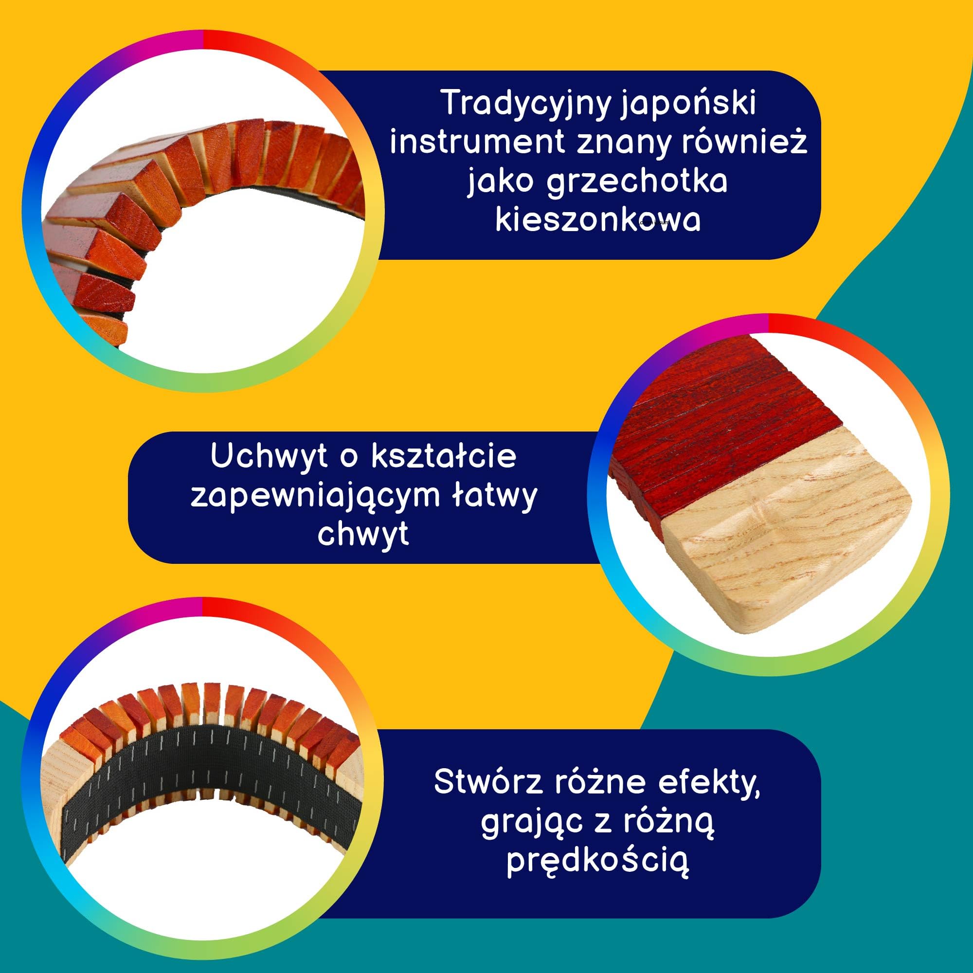 A-Star Instrument dźwiękowy Hardwood Kokiriko