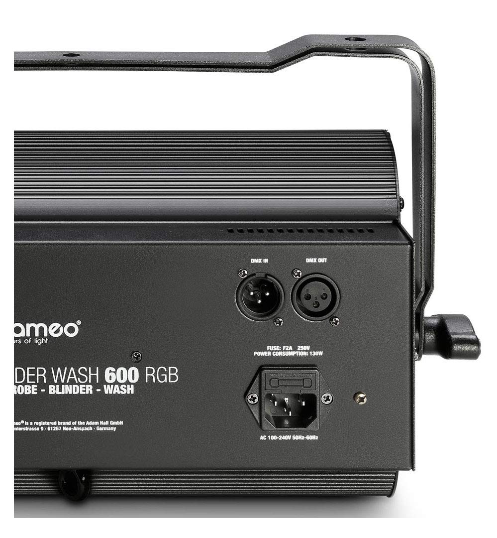 Cameo THUNDER WASH 600 RGB - 3 in 1 Strobe, Blinder und Wash Light 648 x 0,2 W RGB, schwarz