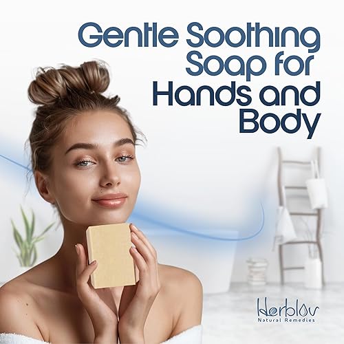 Miniatura 6 de Barra de jabón para eczema para cara y cuerpo  Dermatitis natural, tratamiento de psoriasis para alivio de piel sensible a picazón seca