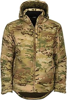 Snugpak Tomahawk Jacket WGTE - Cold Insulated Jacket with Detachable Hood & Scooped Back - Windproof, Water-Repellent, Breathable Tactical Jacket with Softie Fabric - Technical Fit
