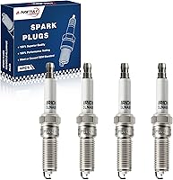 A-NAFTULY Iridium Platinum Spark Plugs 4-Pack 91970 ILNAR8B7G for Chevy Cruze Equinox Malibu Trax Buick Encore GMC Terrain 2016-2024 1.4L 1.5L