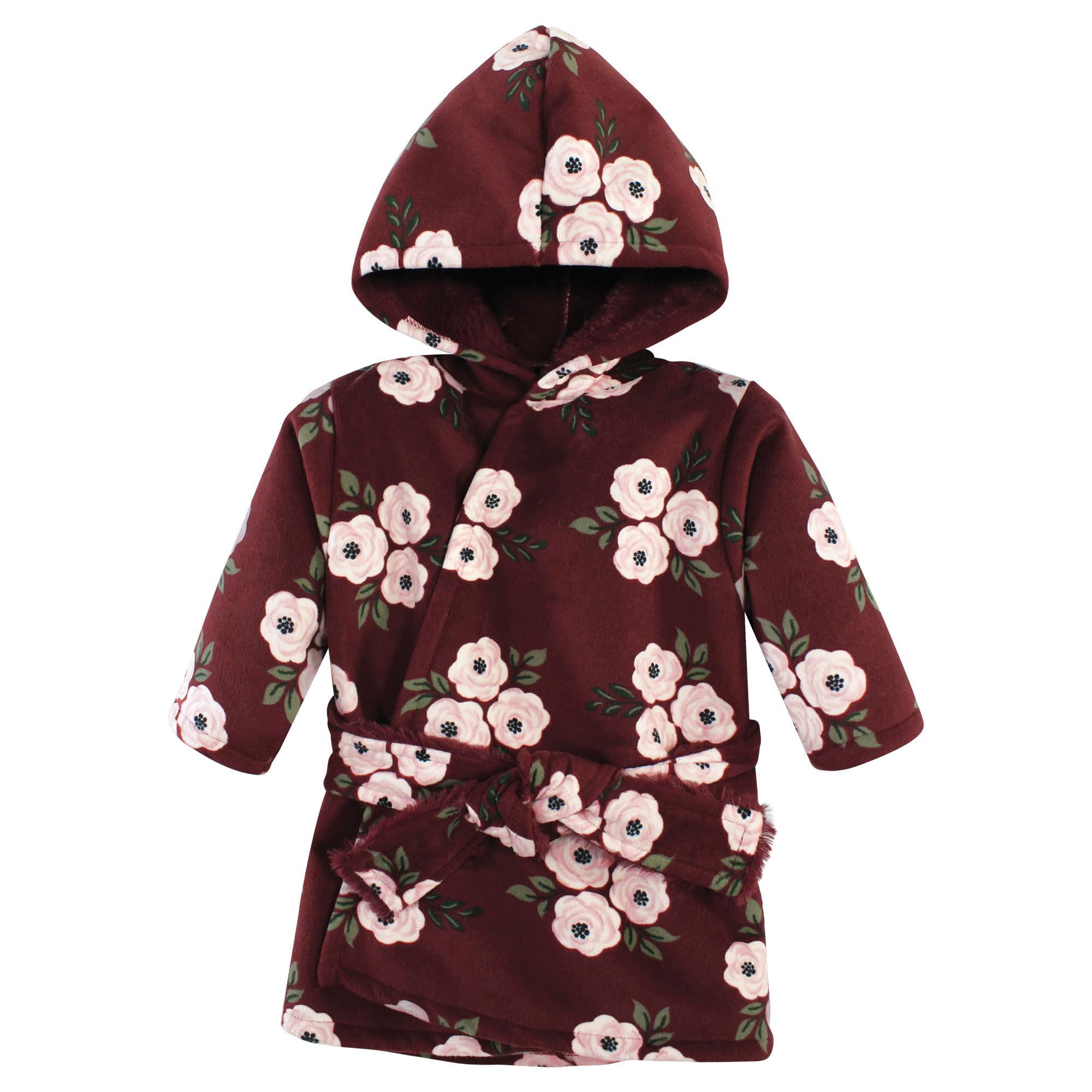Hudson Baby Unisex BabyMink with Faux Fur Lining Pool and Beach Robe Cover-ups