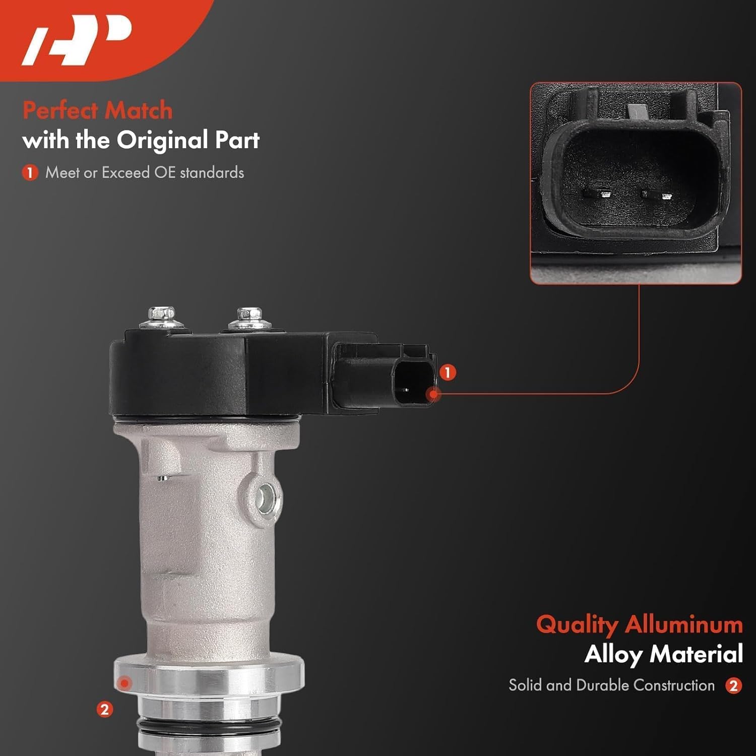 A-Premium Engine Camshaft Synchronizer Compatible with Ford Taurus 1998-2007, Ranger 1998-2008, Windstar 1998-1999 & Mazda B3000 1998-2006 & Mercury Sable 1998-2005, 3.0L