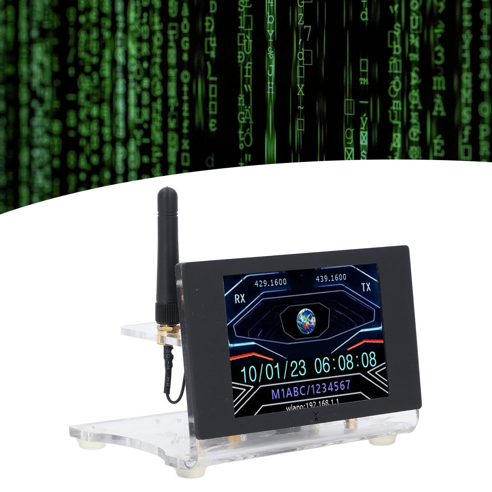 TOPINCN Modem Vocale Digitale MMDVM Componenti Eccellenti Modulo Hotspot con Schermo a Colori da 3,5 Pollici per Comunicazione Vocale Digitale e Trasmissione Dati