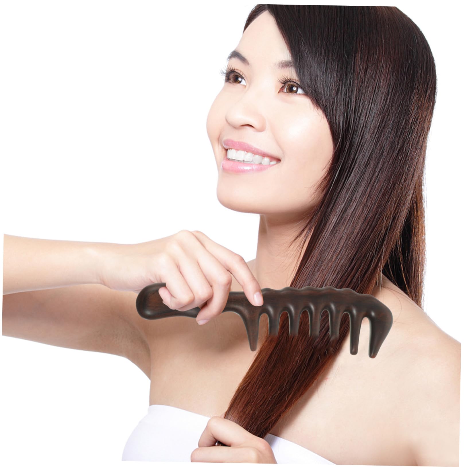 FRCOLOR 3 Piezas Peine De Masaje De Grandes Peine Afro De Pelo De Cepillo Para El Pelo Enderezar El De De Algodón De s Rojo