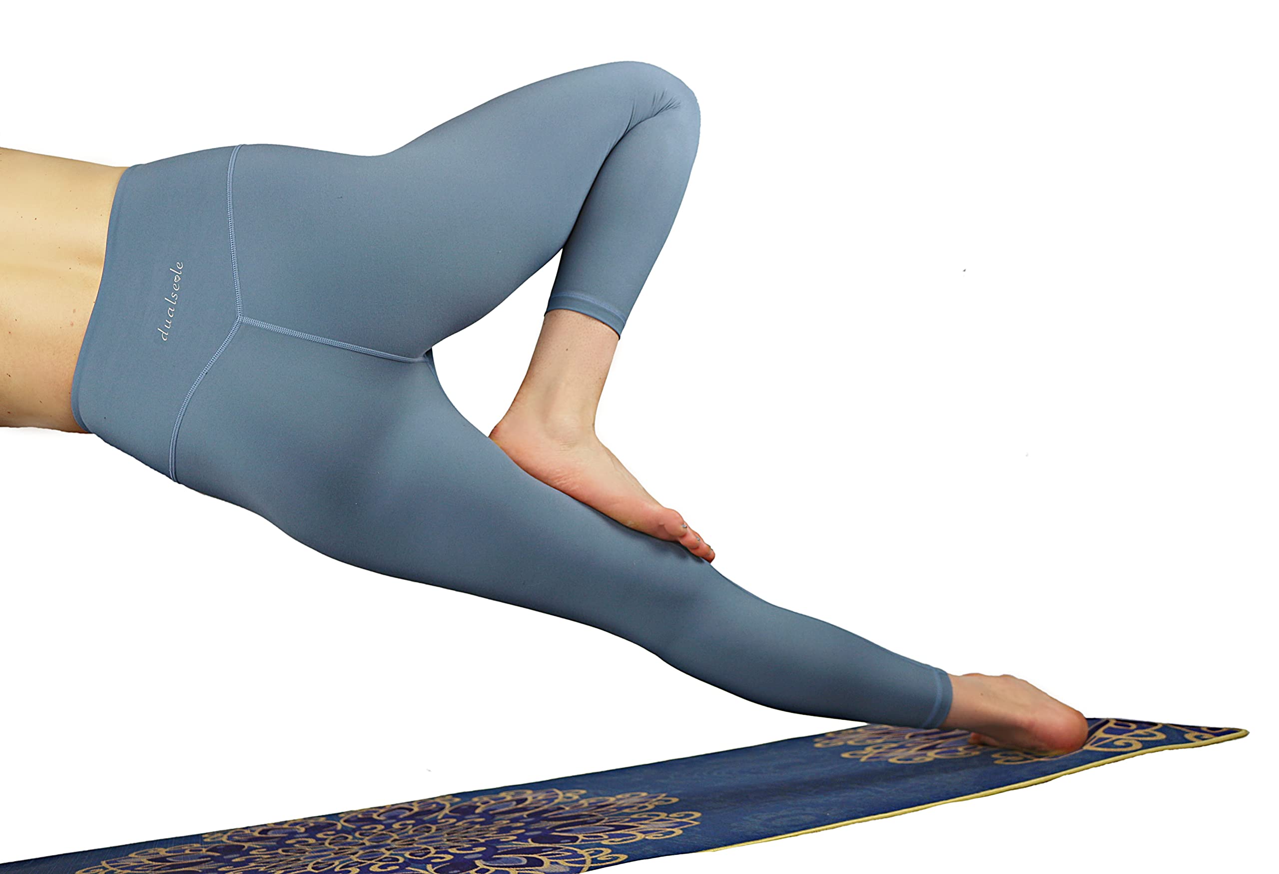 Eco Yogamatte rutschfest aus Jute und Naturkautschuk mit Tragegurt (183 x 68 x 0,5 cm)