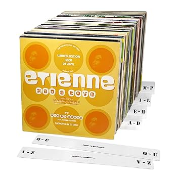 Amazon.com: sdroceRyaM Vinyl Record Dividers A-Z Alphabet