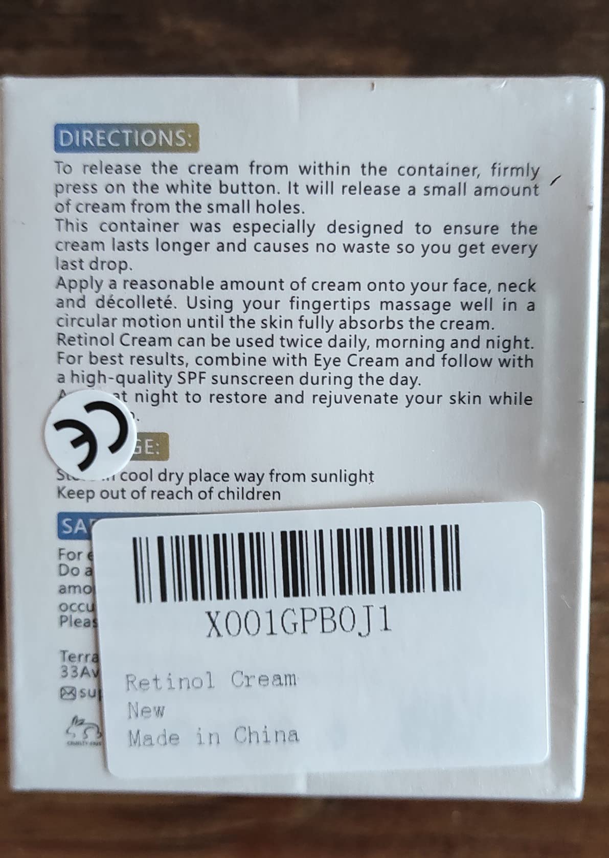 IFUDOIT Retinol Cream for Face, Face Moisturizer with 2.5% Retinol, Hyaluronic Acid, Day and Night Anti-Aging Moisturizing Cream for Women and Men, for All Skin Types