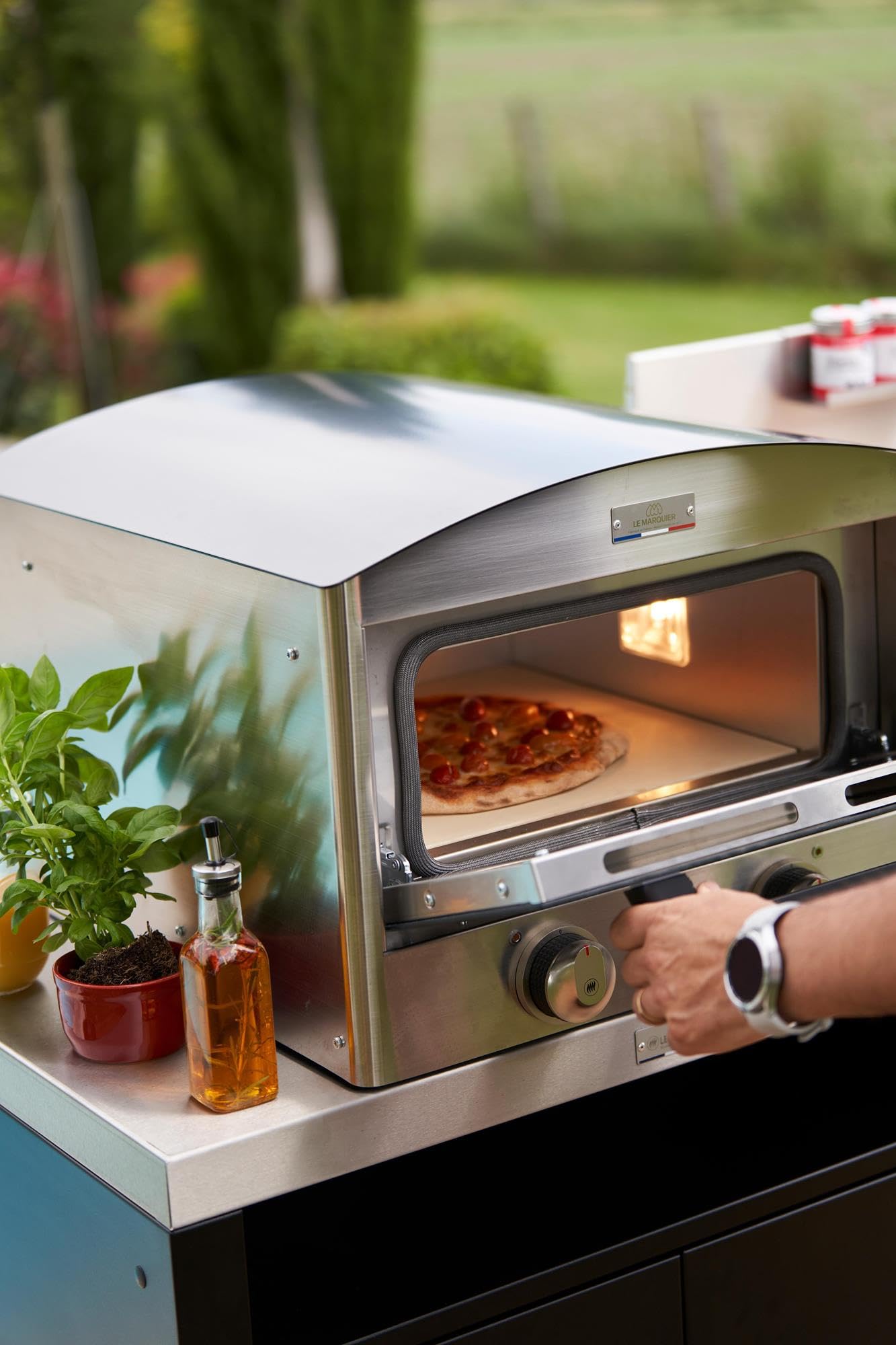 LE MARQUIER Four à Pizza Signature électrique 450