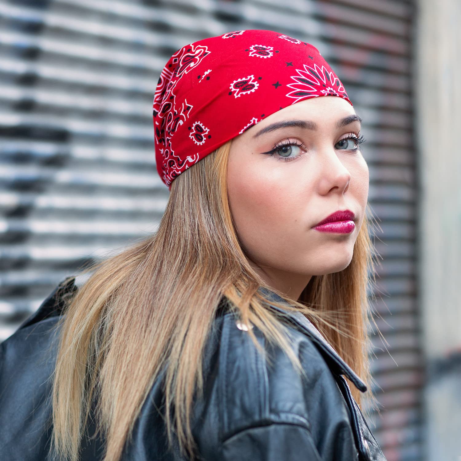 Paquete de Bandanas 100% Algodón Estampado Paisley 20 Colores Exclusivos