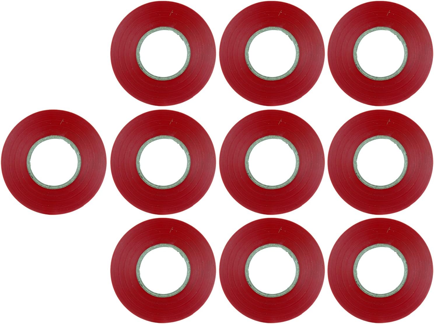 Sunlite E176 Red Electrical Tape (10 Pack)
