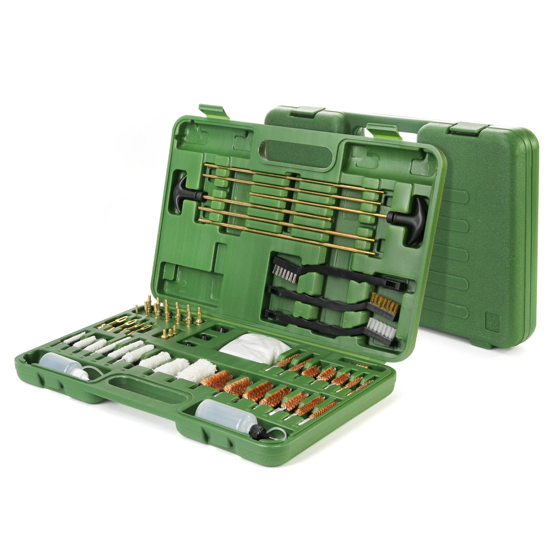 GUGULUZA Kit de Limpieza Universal de Escopeta, Pistola, Rifle con Estuche Portátil