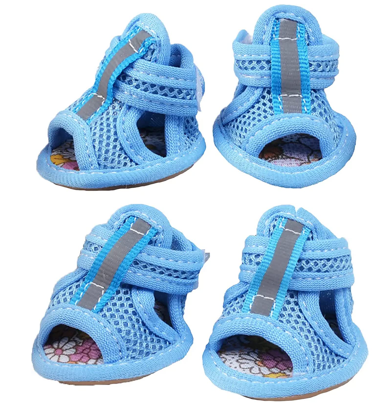 GabeFish Small Dog Summer Mesh Sandal Shoes Puppy Cats Breathable Paw