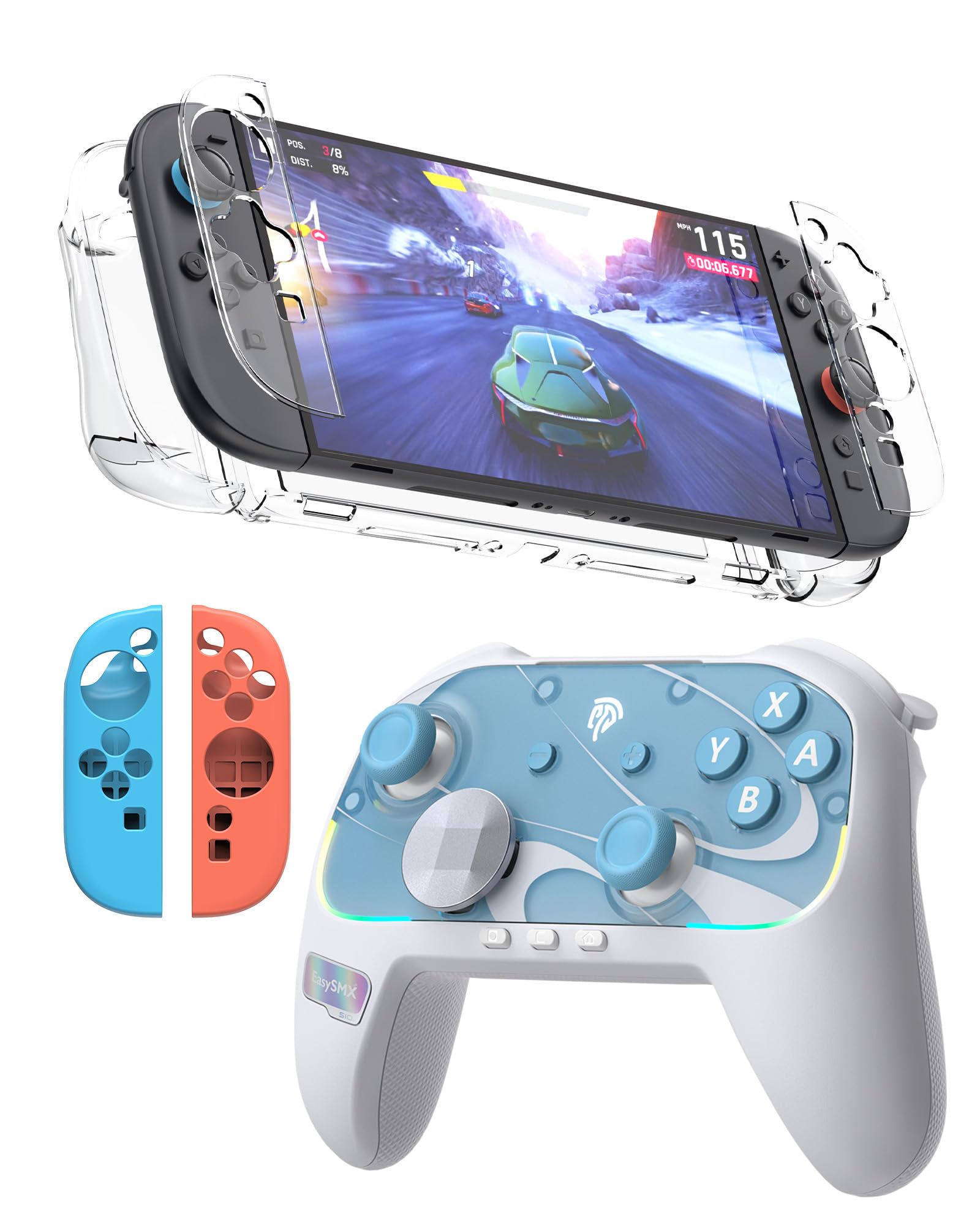 Amazon.co.jp: EasySMX S10 Switch 2 コントローラー(1パック) +