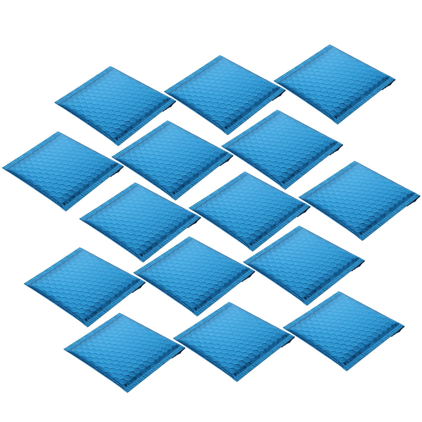 50 Sobres Acolchados Azules con Capa Metalizada para Embalaje Exprés, Autoadhesivos y Resistentes, Ideales para Envíos en Tiendas Casa