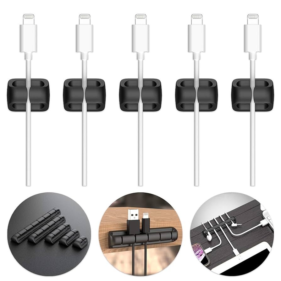 SYOSIN ケーブルホルダー ケーブルクリップUSBデータケーブルマウス SYOSIN ケーブルホルダー ケーブルクリップUSBデータケーブル