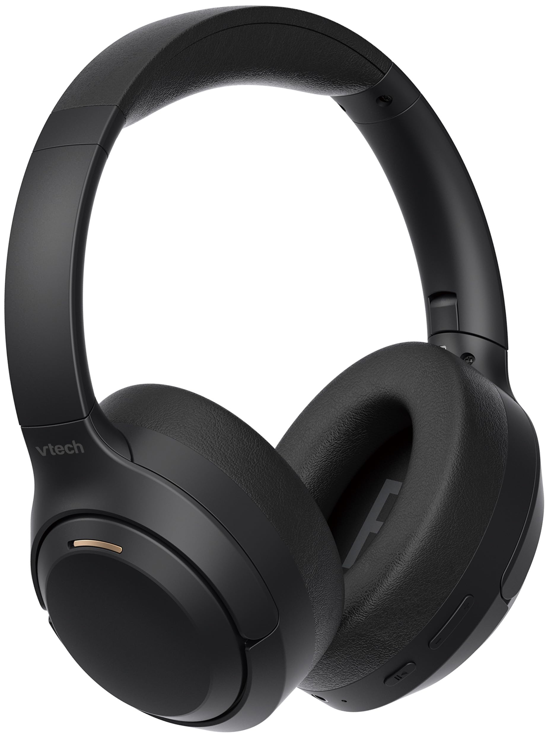 VTech Hybrid Active Noise Cancelling Headphones, Black, SoundBeat ANC 96 | Over-Ear Bluet…