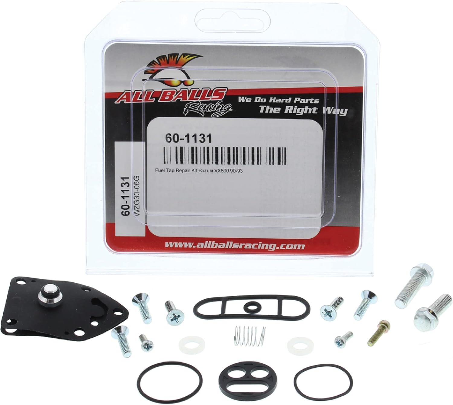 All Balls Racing 60-1131 Fuel Tap Repair Kit Compatible With/Replacement For Suzuki VX 800 1990-1993