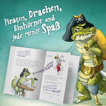 Hase Hollywood und das Geheimnis des Drachenlandes: Farbenfrohes lustiges Abenteuer-Kinderbuch ab 4–9 Jahren Vorlesebuch voller Fantasie mit Piraten Drachen und Einhörnern