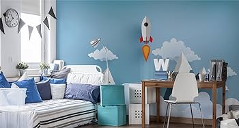 Forwall Fotobehang, graffiti, streetart, jongensbehang, kinderkamer, jongens, vlies, behang, uv-bestendig, hoge resolutie, gereed voor montage (1509, V8 (368 x 254 cm) 4 banen