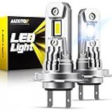 AUXITO H7 LED Fog Light Bulbs, H7LL LED Bulbs, 30000LM Ultra Brightness, 1:1 Halogen Size, Canbus Ready, Plug and Play Fog Light Bulbs for ATVS, Pack of 2
