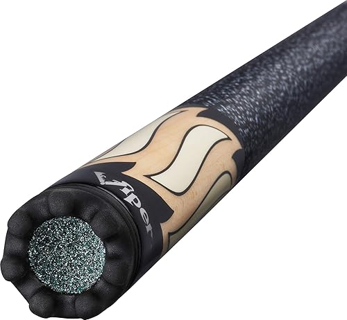 Miniatura 4 de Viper Siniestro - Taco de billarpiscina, 2 piezas, 58 pulgadas, natural con incrustaciones de crema