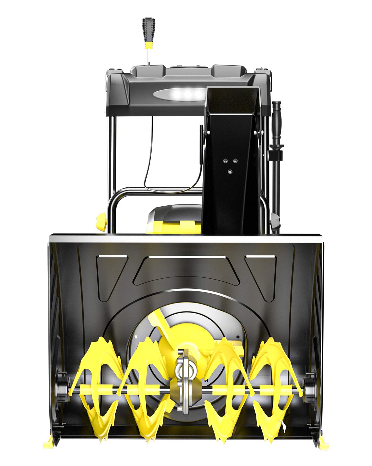 PowerSmart Snow Blower, 24inch Cordless Snow Blower, 80V 6.0Ah LithiumIon Battery Powered Snow