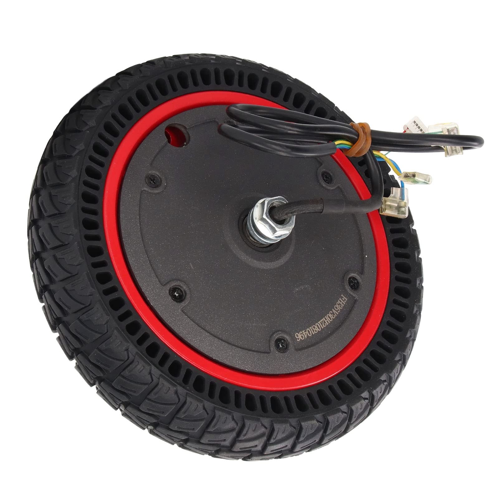 Roue de Moteur de Moyeu de Trottinette Électrique pour Xiaomi M365 Pro/M365 Pro 2 Scooter Électrique, 36V 350W Pneu de Roue de Moteur de Scooter Électrique de 8,5 Pouces Antidérapant