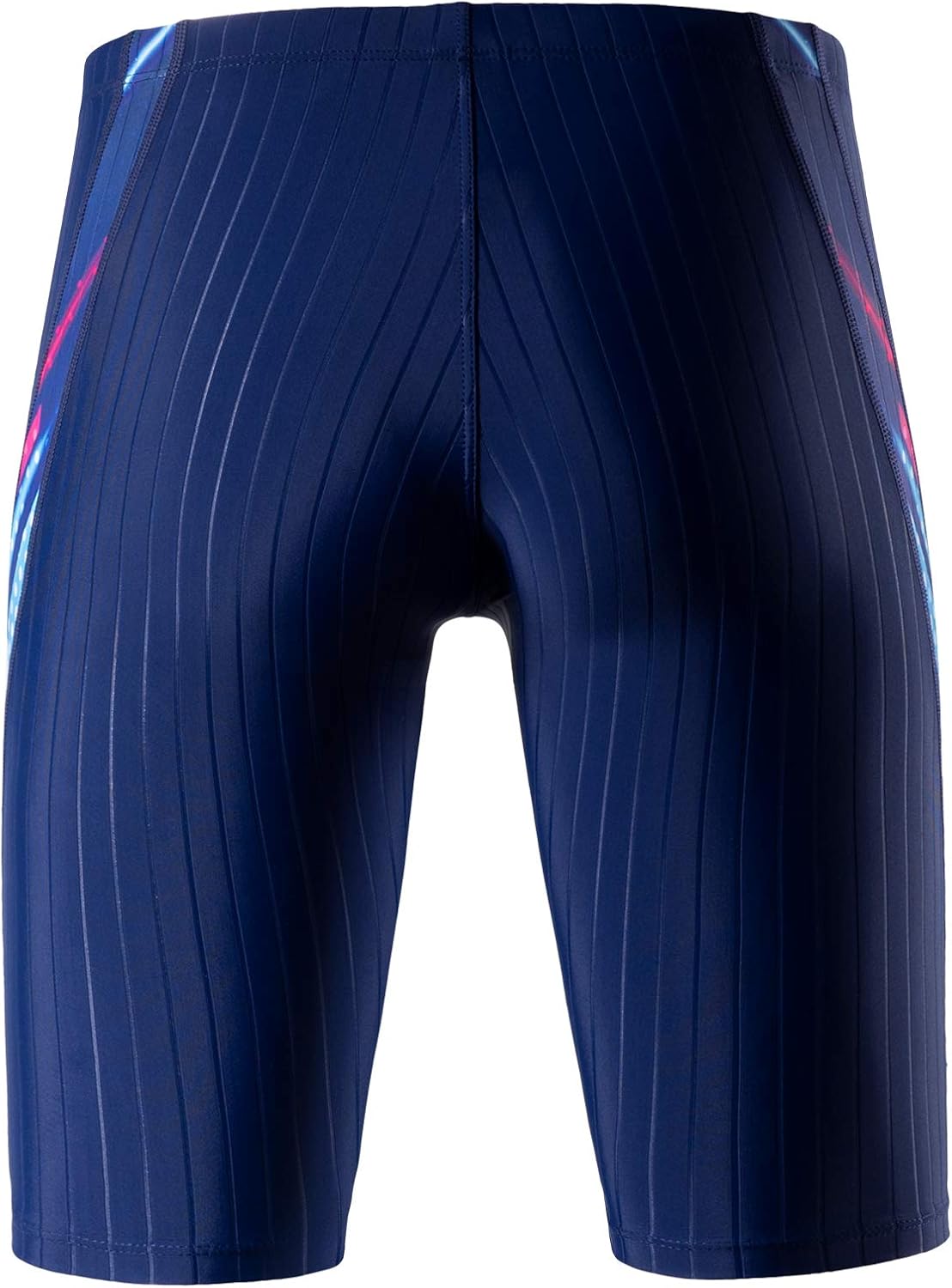 MY KILOMETRE Men's Swimsuit Jammer Solid Swim Jammers Endurance Long Racing Training Swimsuit - Image 4