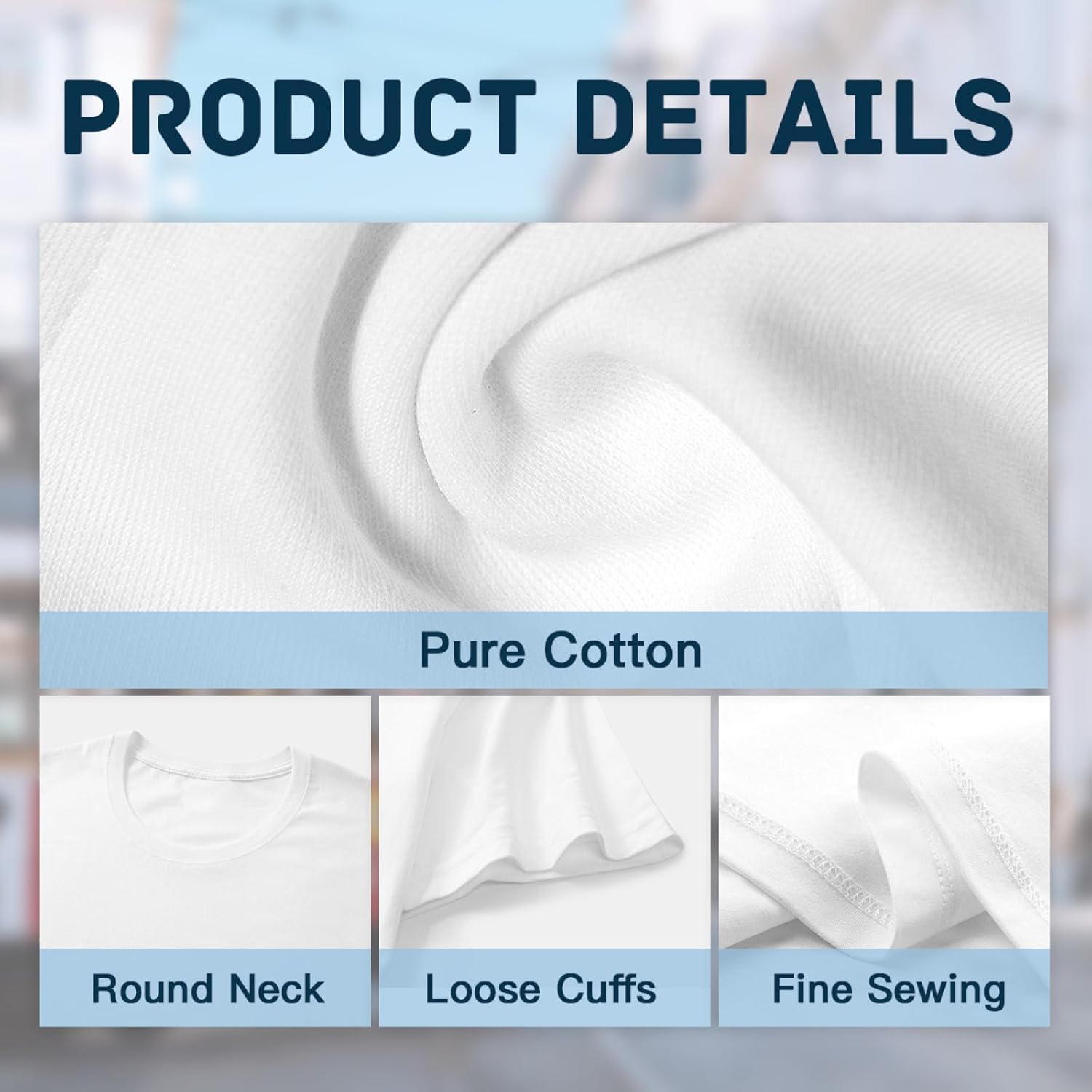 Custom T Shirts for Men Women, Personalized Shirts with Photo Logo Text, Customized T-Shirt Front & Back Print - Image 7