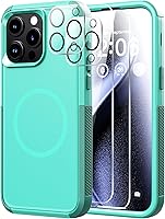 Vista 69 de Diverbox Funda para iPhone 13 [compatible con MagSafe] [con protector de pantalla] [a prueba de golpes] [a prueba de caídas] Funda de protección