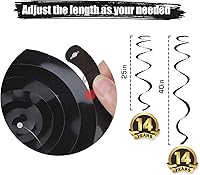 Vista 5 de LINGTEER - Set de banderines de decoración para cumpleaños