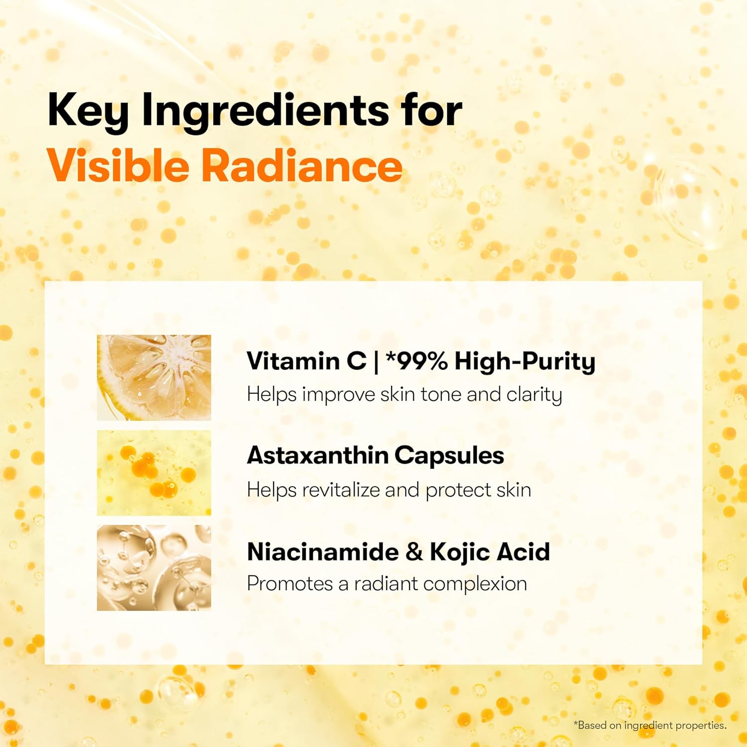 VT COSMETICS Vitamin C Astaxanthin Serum, Lightweight Glow Facial Serum for Radiant-Looking Skin, Even Skin Tone with Vitamin C, Astaxanthin, Niacinamide, Korean Skincare (1.01 fl oz / 30 mL)