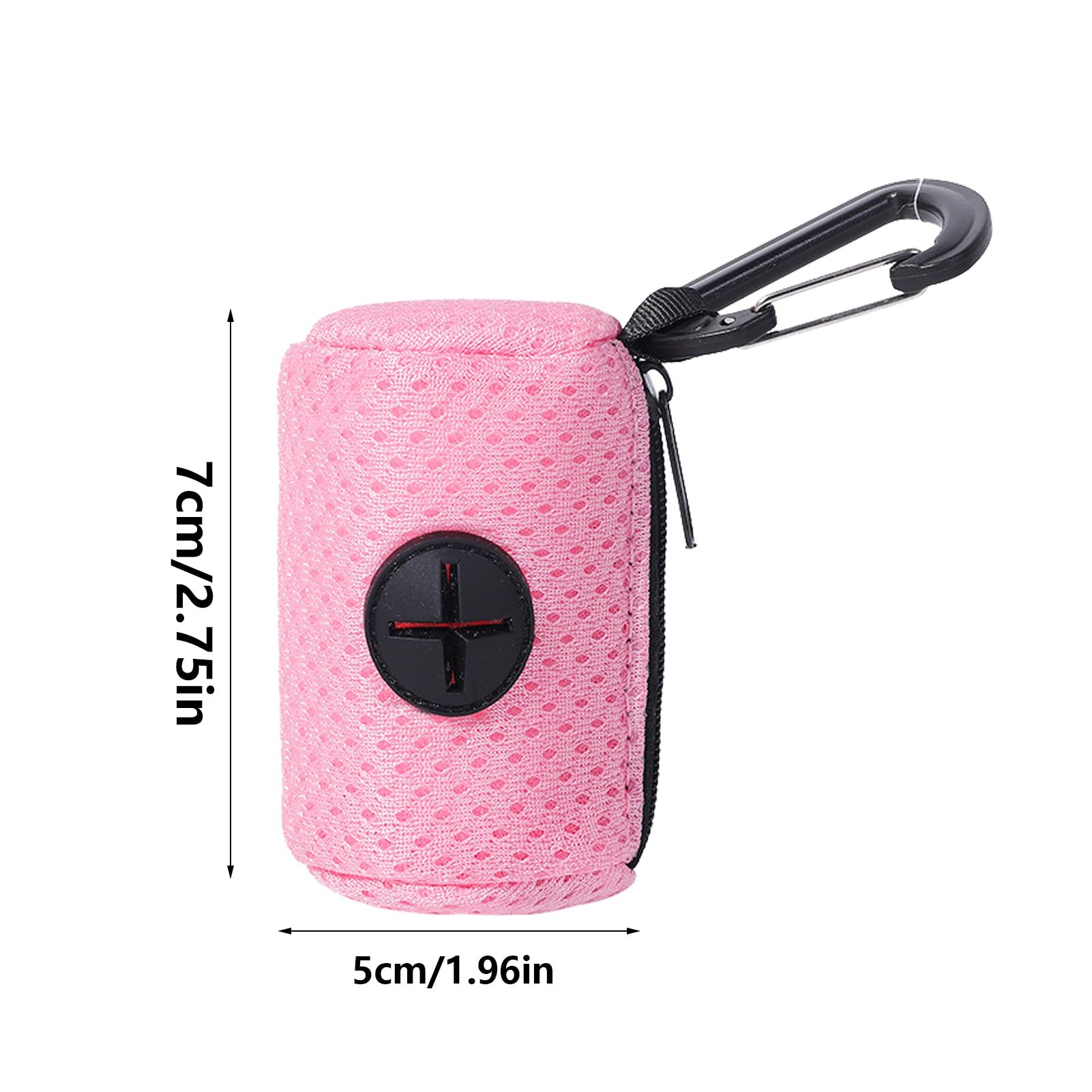 Porta Sacchetti Per Cacca Cane - 2 Pezzi Con Gancio - Dispenser Pratico Per Guinzaglio - Foto 7