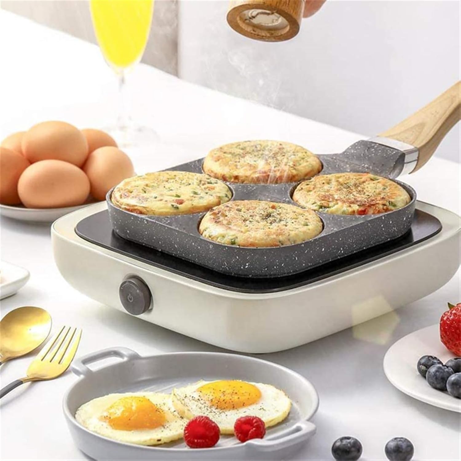 Chef's Pans Egg Frying Pan Nonstick Pancake Pans Cookware Pancak Suitable For Gas Stove Induction Cooker