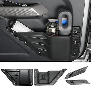 Front Door Pocket and Inner Door Handle Storage Organizer for Ford Bronco Accessories 2/4-Door 2026,2021-2025