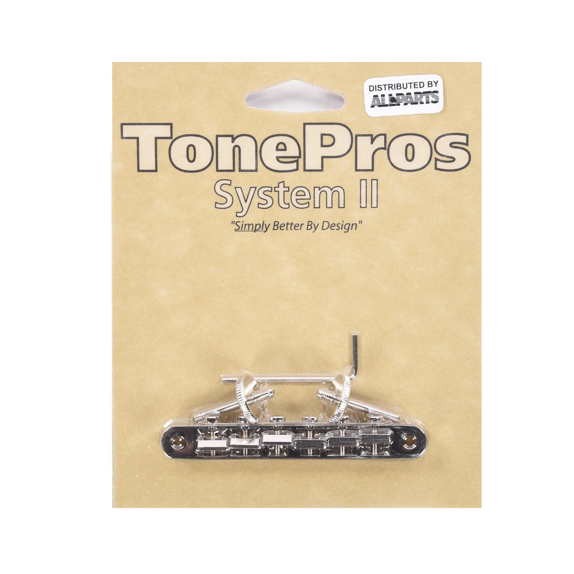 Allparts Tone Pros Old Style Tune-O-Matic Bridge Nickel