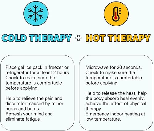 Miniatura 8 de Paquete de 5 paquetes de hielo Boo Boo, paquete de hielo reutilizable para niños, reducción de fiebre auxiliar, paquete de frío caliente para