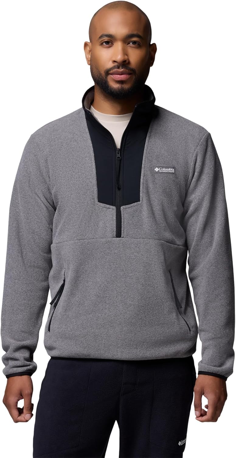 Columbia mens Sequoia Grove Half Zip Fleece