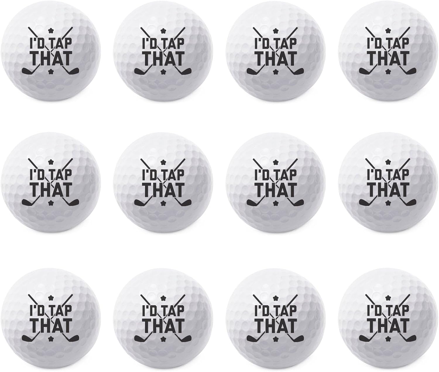 TeesAndTankYou I'd Tap That Golf Ball - Novelty Gift for Men Golfers and Dad